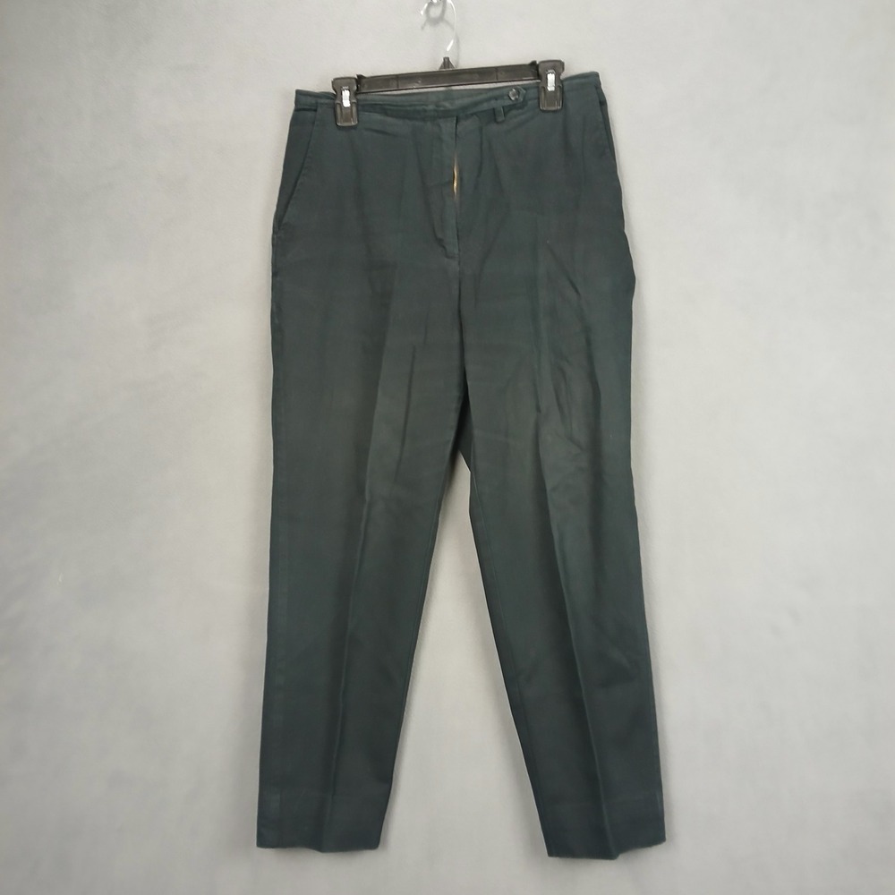 Durable Goods Work Pants Womens 12 Black Cotton Slash Pockets‎ Straight Leg